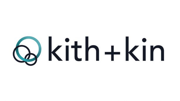 Logo of PACT member kith+kin