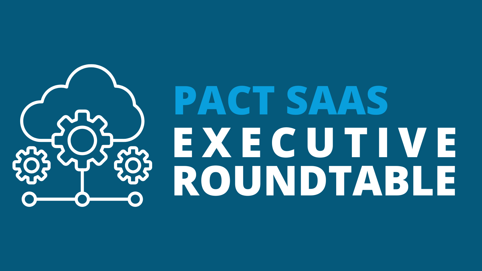 Shares the logo of the PACT SaaS Executive Roundtable series