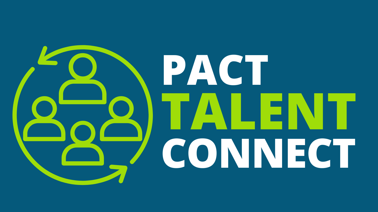 Shares the logo of the PACT Talent Connect series